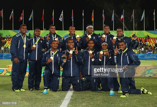 Fiji es de oro en rugby 7
